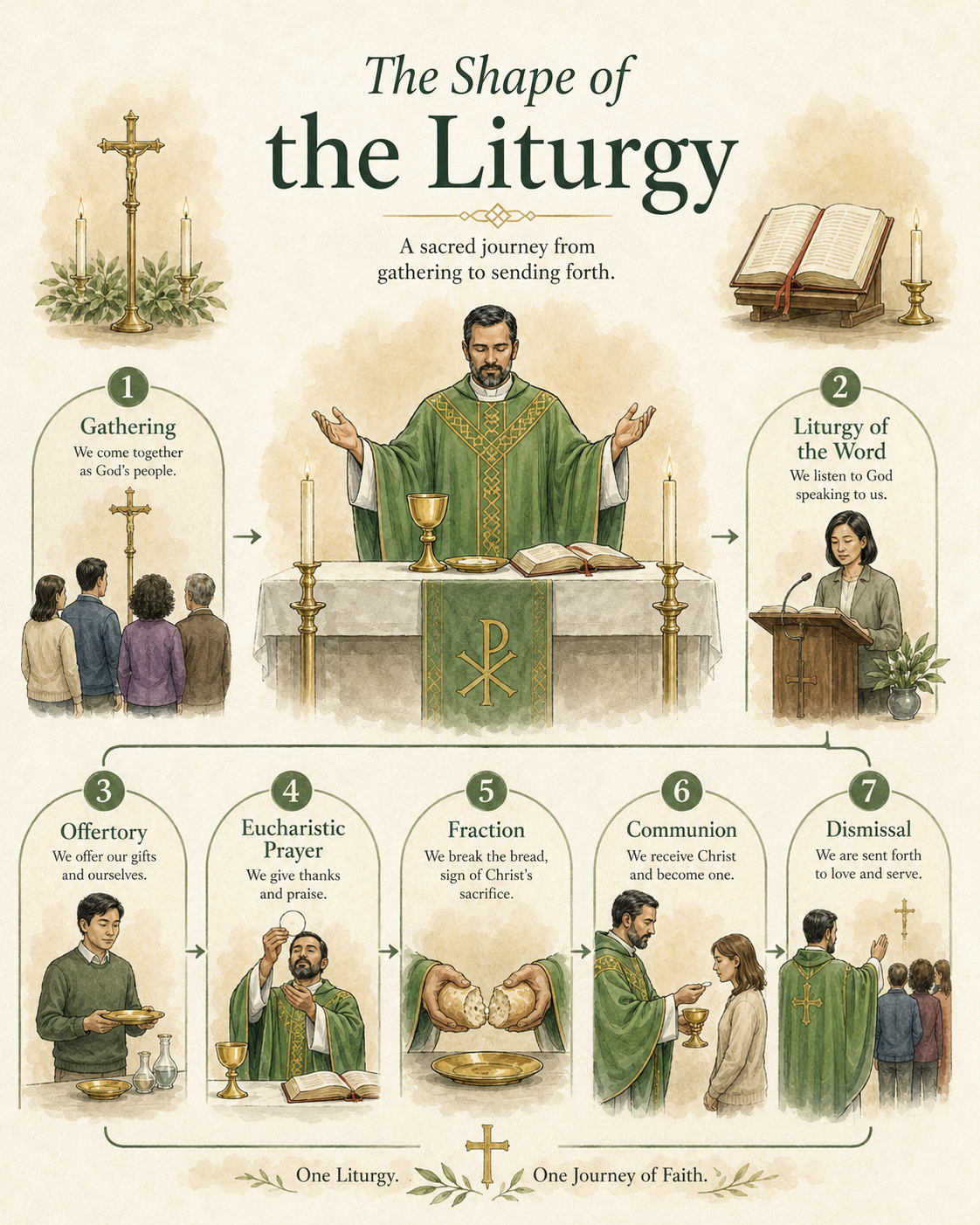 Image showing the liturgy sequence.